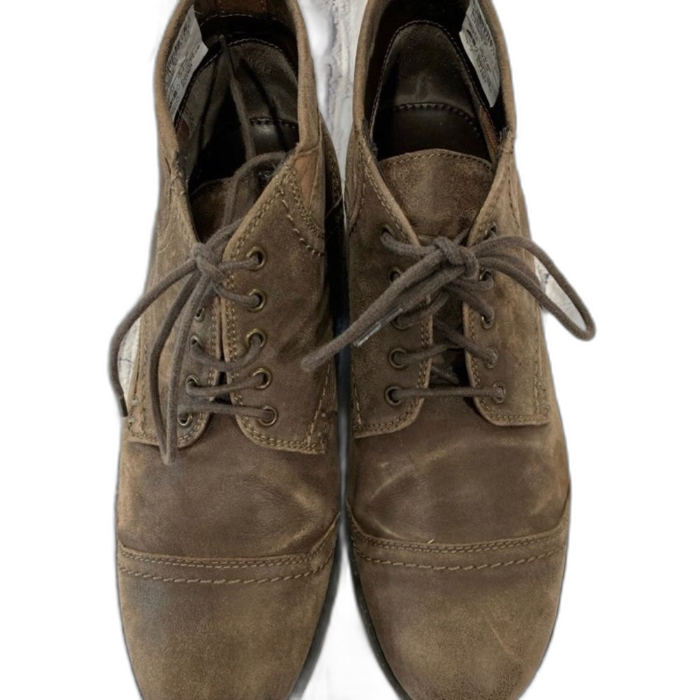 Clarks Boots Shoes Men’s Size 8 Color Brown Delton Top Lace-Up Leather Boot